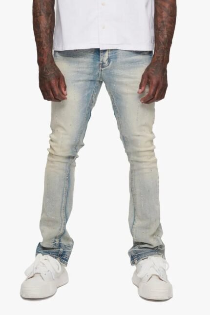 Men's HEATH Stacked Denim Skinny Pant