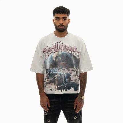 Men's Only Goals Oversized Graphic T-Shirt