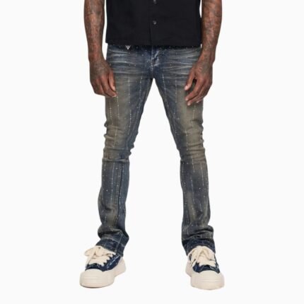 Men's HEATH Stacked Denim Skinny Pant